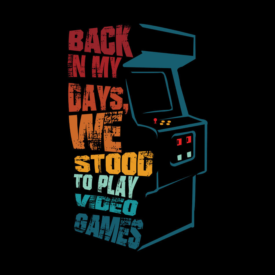 Arcade Geek Graphic Tee