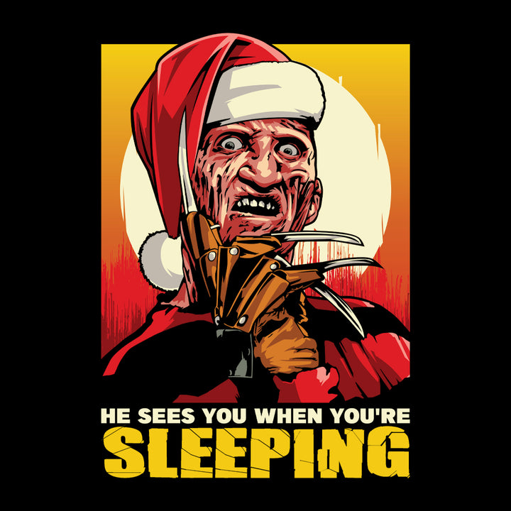 Freddy Claus Xmas Geek Graphic Tee