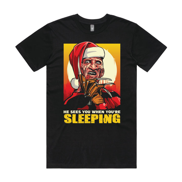 Freddy Claus Xmas Geek Graphic Tee