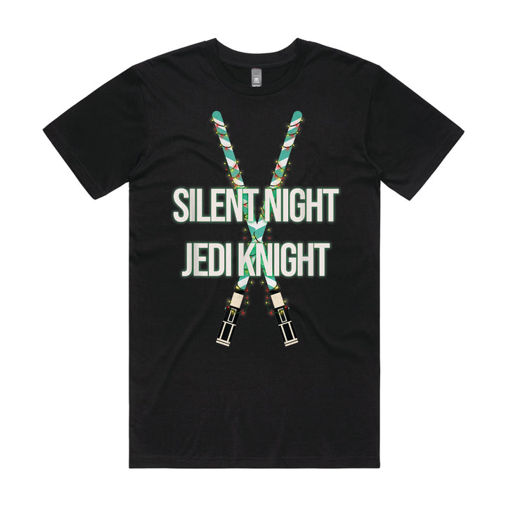 Silent Knight Xmas Geek Graphic Tee